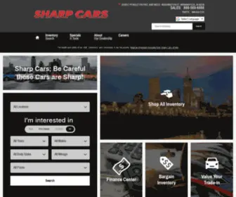 Sharpcarsofindy.com(Sharp Cars) Screenshot