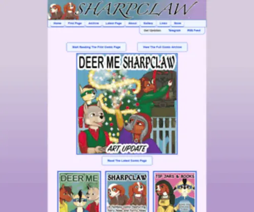 Sharpclaw.com(Sharpclaw by Sheryl Schopfer) Screenshot