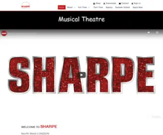 Sharpeacademy.co.uk Screenshot
