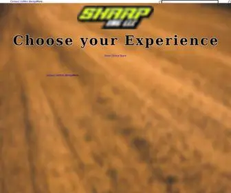 Sharpengllc.com(Choose Your Experience) Screenshot