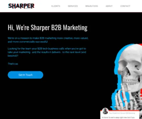 Sharperb2B.com(Sharperb2B) Screenshot