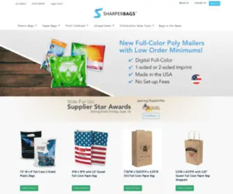 Sharperbags.com(Eco bag supplier) Screenshot