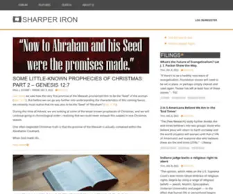 Sharperiron.org(SHARPER IRON) Screenshot