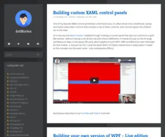 Sharpgis.net(DotMorten) Screenshot