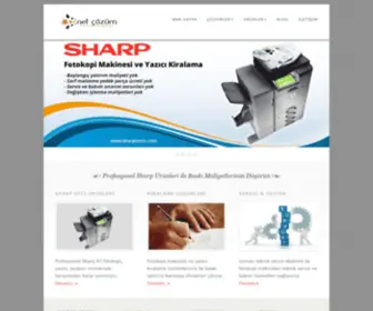 Sharpizmir.com(Sharp fotokopi fiyatları izmir) Screenshot