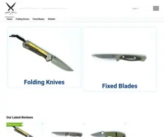 Sharpknifereviews.com(Sharp Knife Reviews) Screenshot