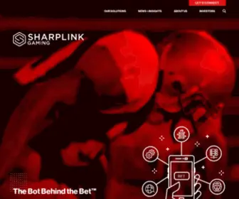 Sharplink.io(SharpLink Gaming Ltd) Screenshot