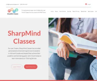 Sharpmindclasses.com(SharpMind Classes) Screenshot