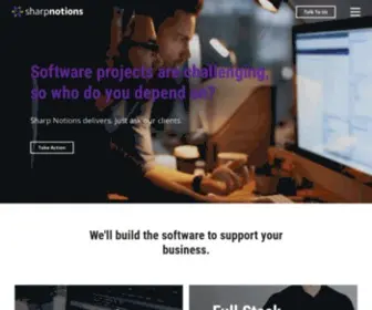 Sharpnotions.com(Sharp Notions) Screenshot