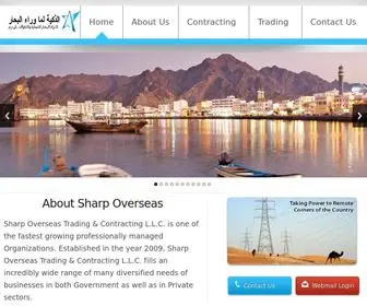 Sharpoverseas.com(Sharp Overseas) Screenshot