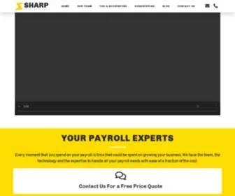 Sharppayrollservice.com(Sharp Payroll Services) Screenshot