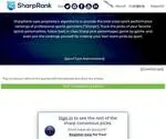 Sharprank.com Screenshot