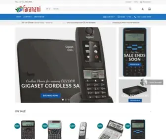 Sharpsa.co.za(FARANANI Electronic Products South Africa) Screenshot