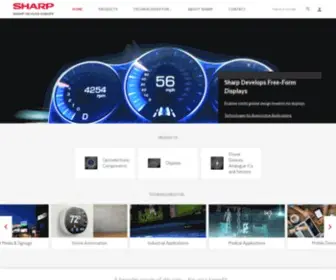 Sharpsde.com(Sharp Devices Europe) Screenshot