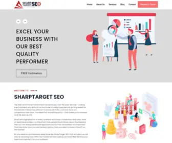 Sharptargetseo.com(SEO Company) Screenshot