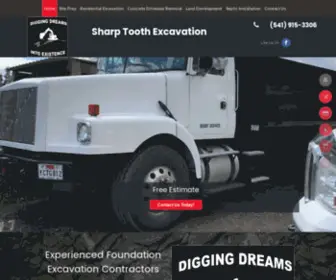 Sharptoothexcavation.com(Experienced Excavation Experts) Screenshot