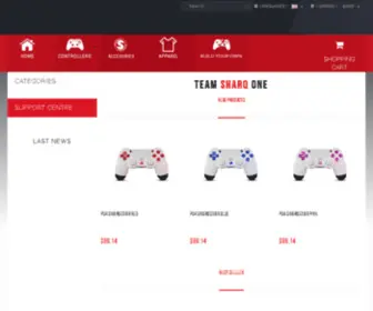 SharqControllers.co.uk(Shop) Screenshot