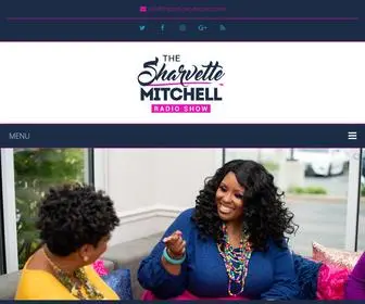 Sharvette.com(The Sharvette Mitchell Radio Show) Screenshot