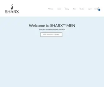 Sharx-Men.com(Create an Ecommerce Website and Sell Online) Screenshot