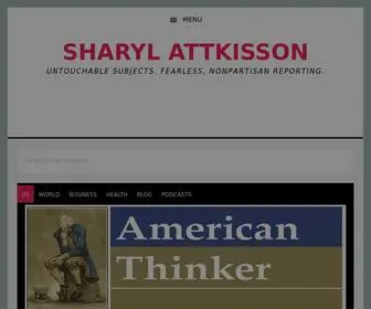 Sharylattkisson.com(Sharyl Attkisson) Screenshot