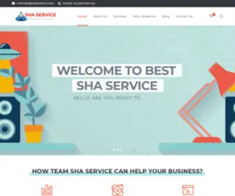 Shaservice.com(SHA Service) Screenshot