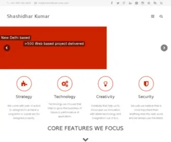 Shashidharkumar.com(WordPress Developer) Screenshot