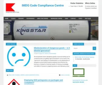 Shashikallada.com(IMDG Code Compliance Centre) Screenshot