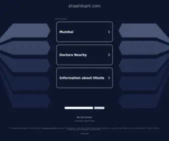 Shashikant.com(Shashikant) Screenshot