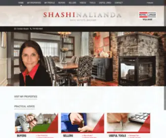 Shashinalianda.com(Shashi Nalianda) Screenshot