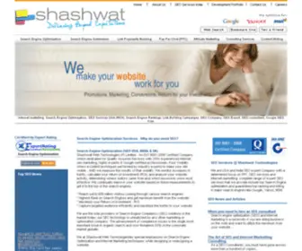 Shashwat-Interactive.com(Search Engine Optimization SEO Company) Screenshot