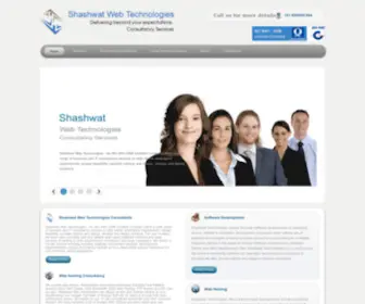 Shashwatconsultants.com(Offshore Software Development Consulting Company) Screenshot