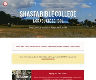 Shasta.edu(SBC&GS) Screenshot