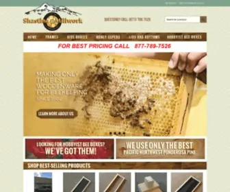 Shastinamillwork.com(Mann Lake ltd) Screenshot