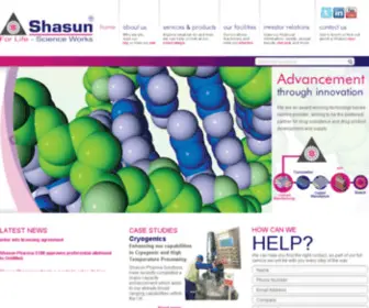 Shasun.com(shasun) Screenshot