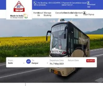 Shatabditravel.com(Shatabdi Travels KNP Online Bus Booking) Screenshot