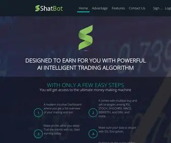 Shatbot.com(Automated Smart Trading Bot On Huobi) Screenshot