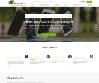 Shatterfix.com(Mobile Repair Online) Screenshot
