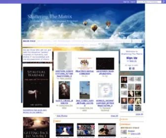 Shatteringthematrix.com(Shattering The Matrix) Screenshot