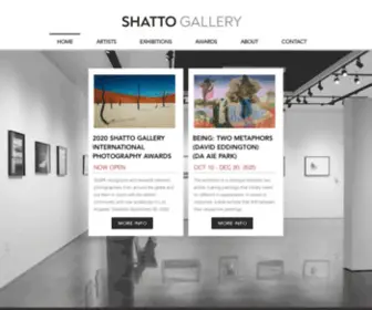 Shattogallery.com(Shatto Gallery) Screenshot