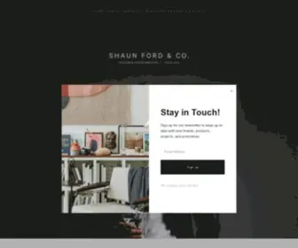 Shaunfordandco.com(Shaun Ford & Co) Screenshot