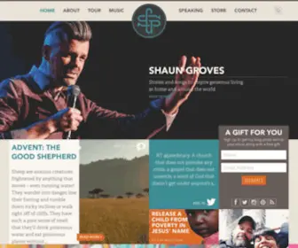 Shaungroves.com(Shaun Groves) Screenshot