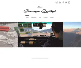 Shauryarastogi.com(Shaurya Rastogi) Screenshot