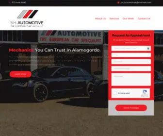 Shautomotive.net(Shautomotive) Screenshot