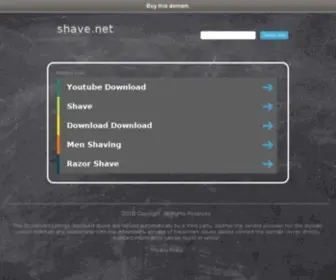 Shave.net(Wet Shaving Products) Screenshot