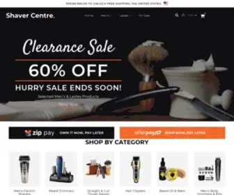 Shavercentre.com.au(Australias Shaving Needs All In One Place) Screenshot