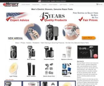 Shavercentre.com(Men's Electric Shavers) Screenshot