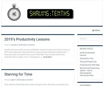 Shavingtenths.com(Shaving Tenths) Screenshot