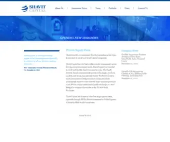 Shavitcapital.com(Shavit Capital) Screenshot