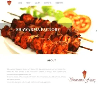 Shawarmafactory.in(Shawarma Factory) Screenshot