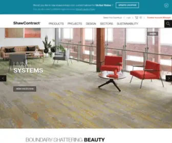 Shawcontractgroup.com(ShawContract) Screenshot